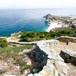 Cape of Good Hope rocky coastline with ocean views.
