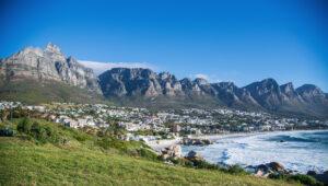 The Twelve Apostels in Cape Town in sunny weather