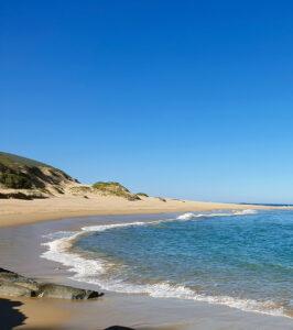 A beach close to Plettenberg Bay along the Garden Route in South Africa.