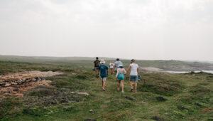 A family enjoying an outdoor activity on the Wild Coast.