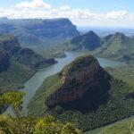Viewpoint high above Blyde River Canyon, South Africa.